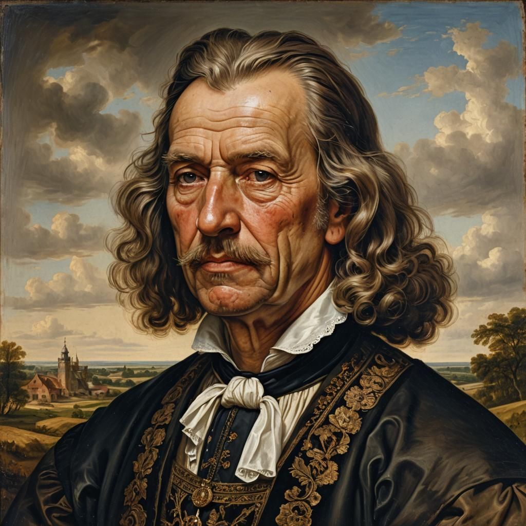 Dutch Golden Age Portrait of Cornelis Claesz Aleman