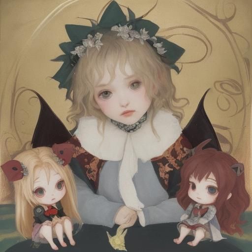 Hedgehog as Vampire in Classical Style