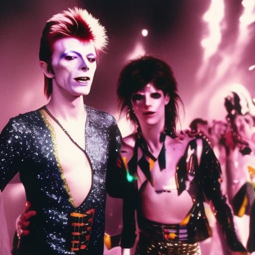 Glitter rock friendship