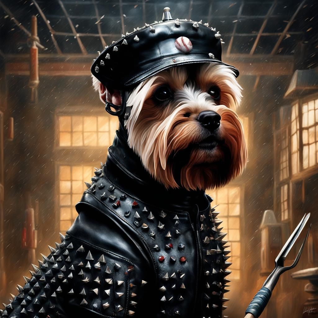 Pinhead as Dog Groomer: A Hellraiser Cinematic Scene