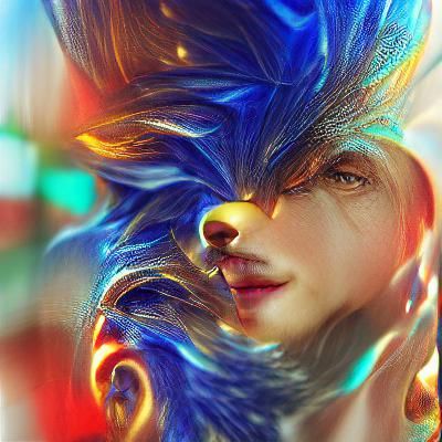 Hyperdetailed Sonic Portrait in Unreal Engine 5
