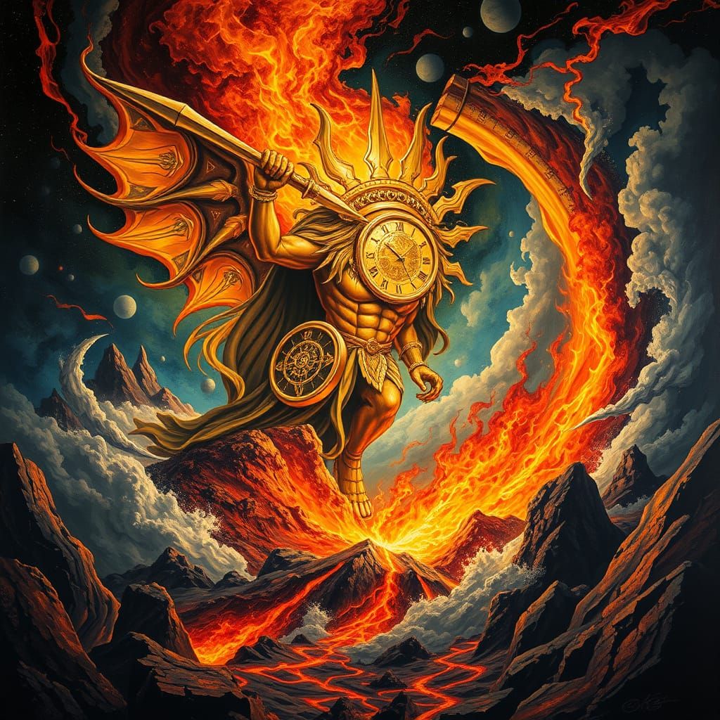 Time Titan Unleashes Inferno