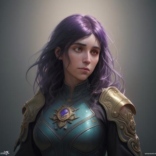 Epic Battle: Orcs and Elves in Detailed Matte Painting