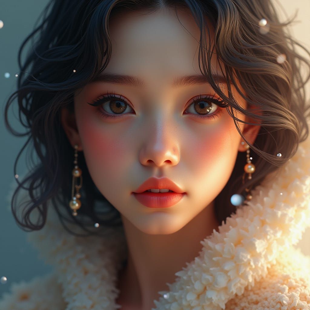 Stunning Photorealistic Portrait of Perfect Human Beauty