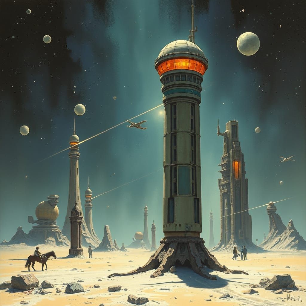 Intriguing Science Fiction Art