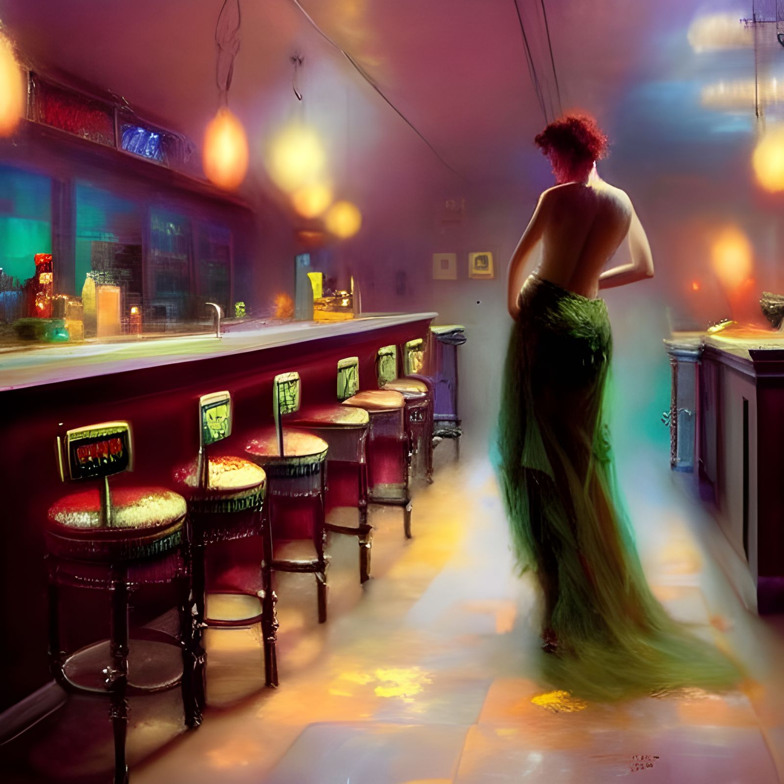 Evi's Diner Bar: Gothic Art and Romanticism