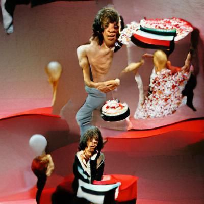 Mick Jagger: Dynamic Stage Performance