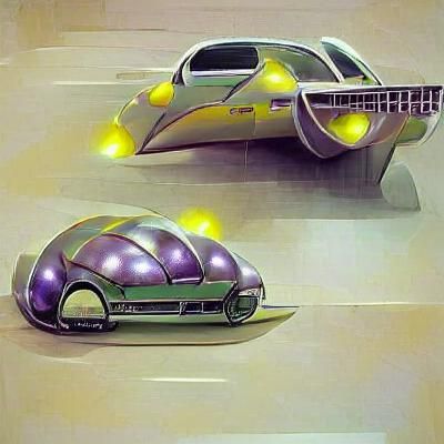 Futuristic Nuclear-Powered Car Concept