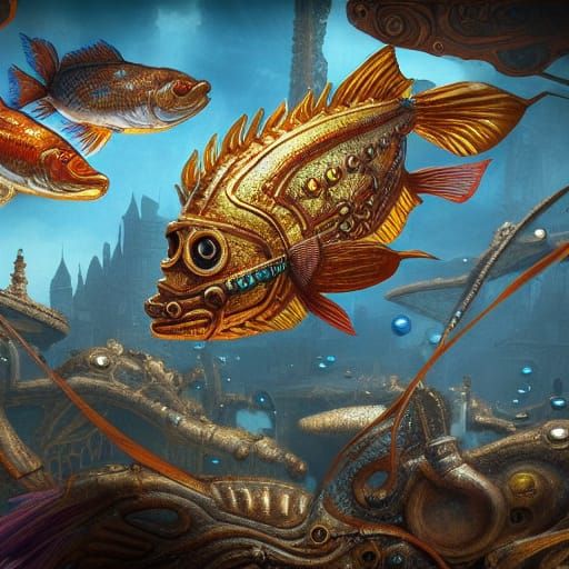 Steampunk Fish