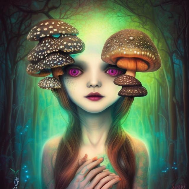 Fungi Girl 809