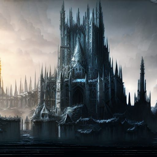 Lothric Castle: Dark Souls 3 Ominous Concept Art