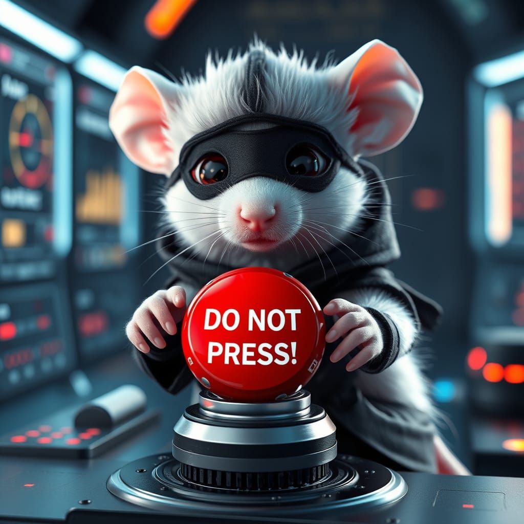 no one will ever press this button again