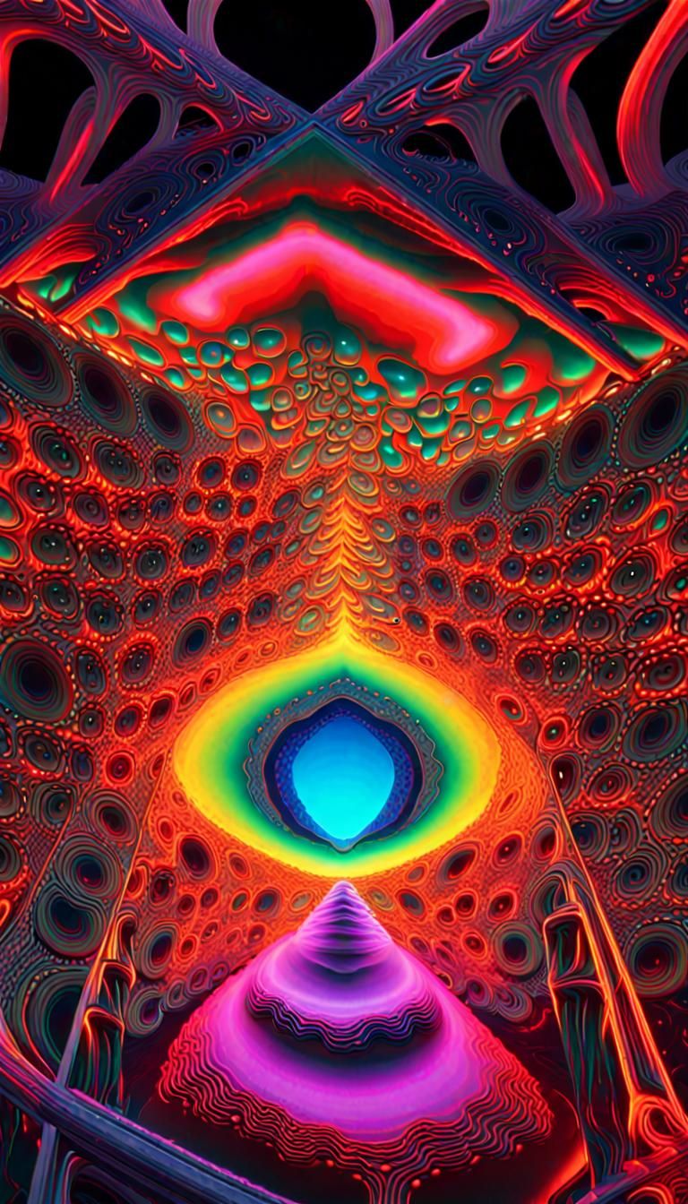 Holographic Fractal of a Tidal Disruption Event