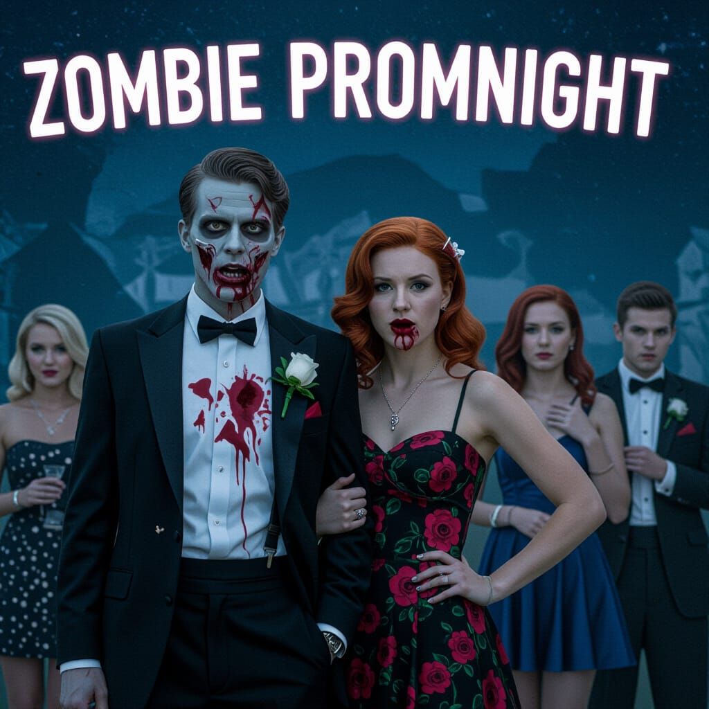 Zombie Prom Night Scene