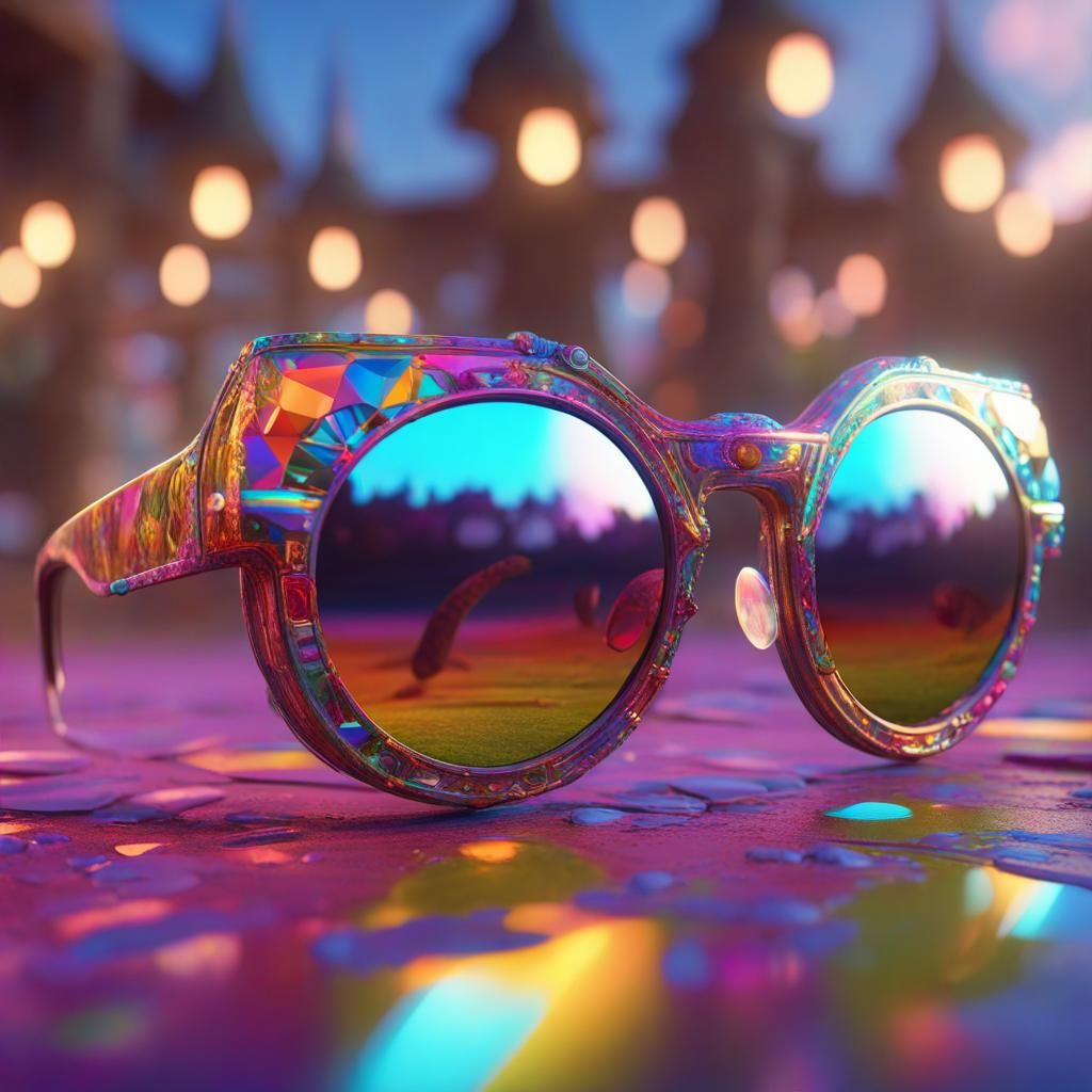 Festival Reflected in Sunglasses, Splash Art