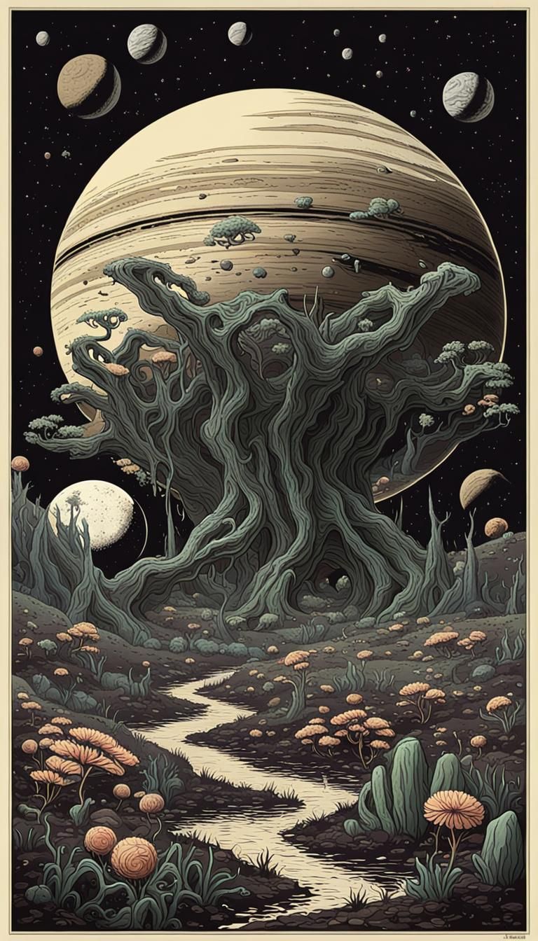 Unsettling Flora and Fauna on New Planet