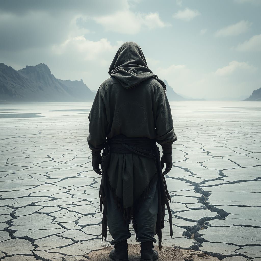 Desolate Post-Apocalyptic World Where Water Scarcity Reigns ...