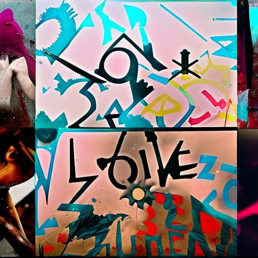 Surreal Mixed-Media Sculpture Collage of Contrasting Forms