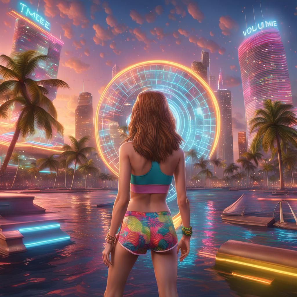 Anna Kendrick Time Traveling to 1980s Miami