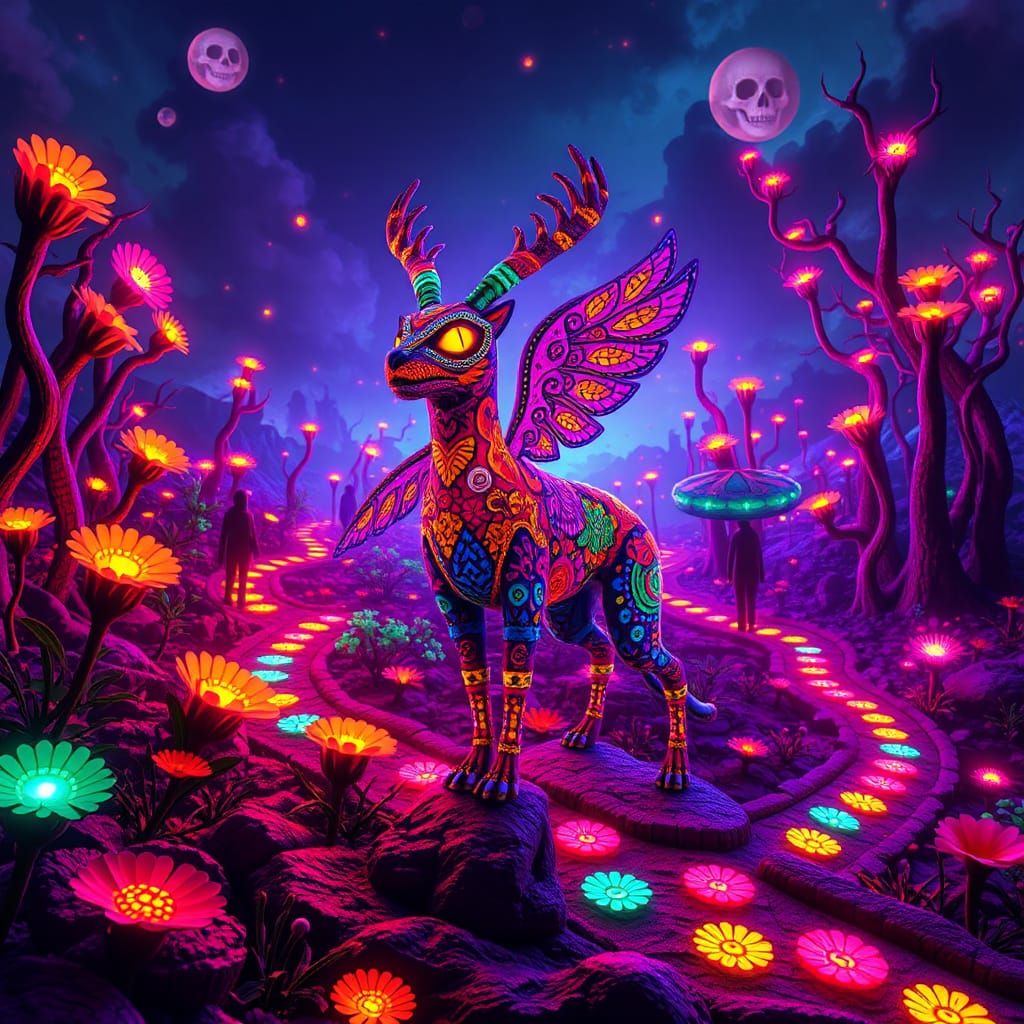 Alebrije: Spirit Guide in the Land of the Dead