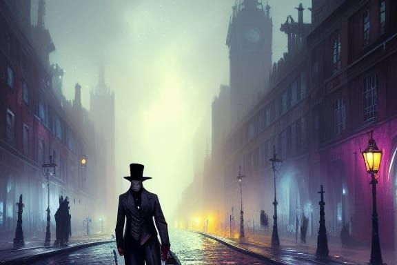 Jack The Ripper: Dark Fantasy Concept Art