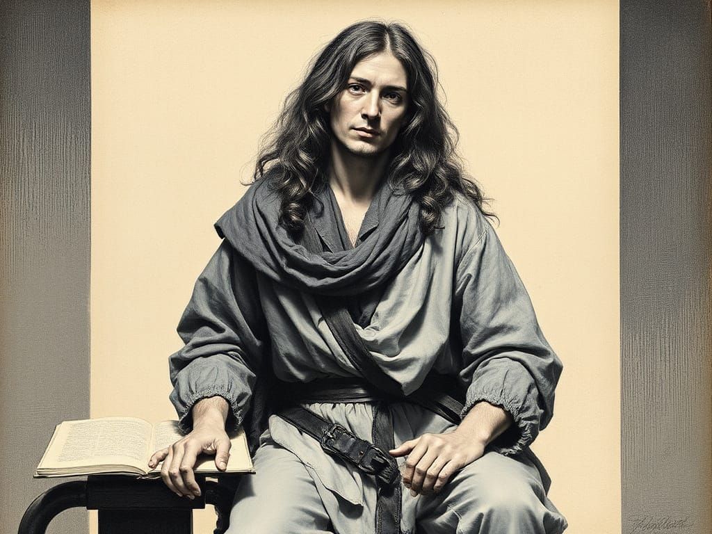 Dramatic Landscape in Style of Salvator Rosa