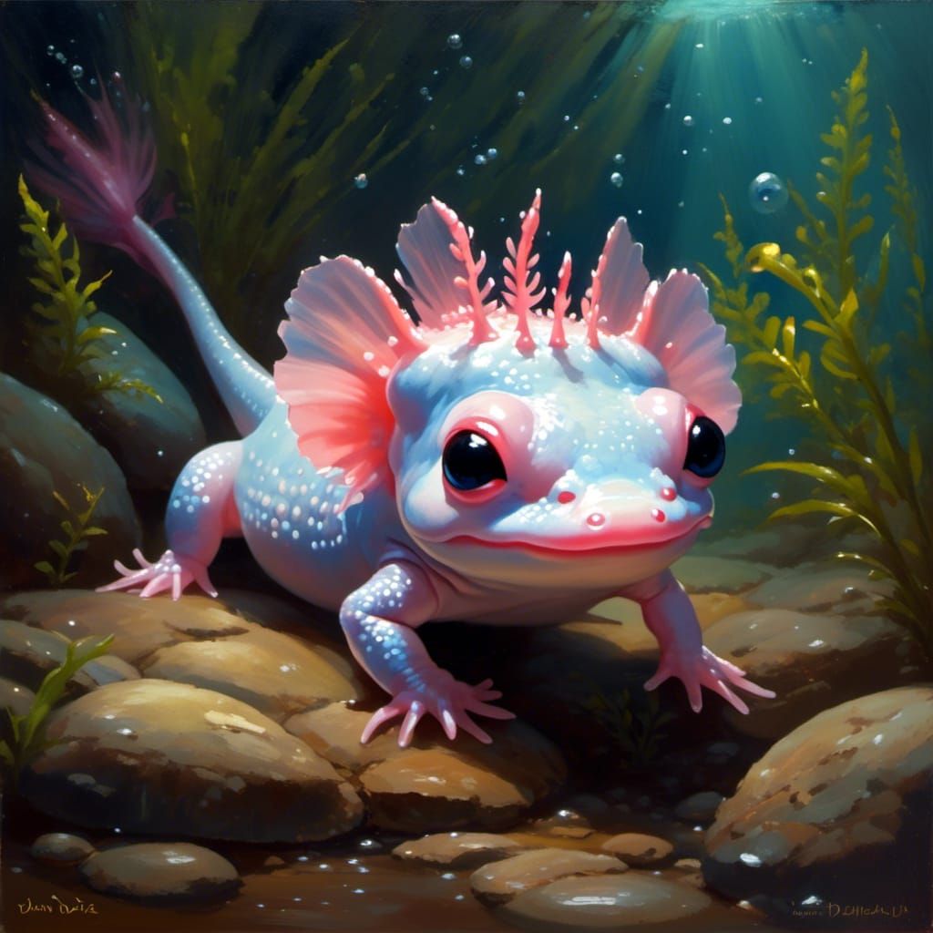Baby Axolotl