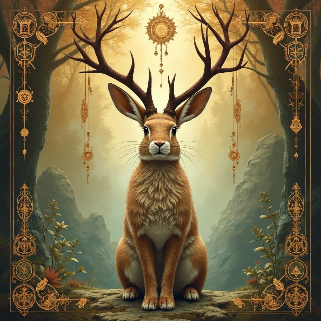 Jackalope Dreamcatcher