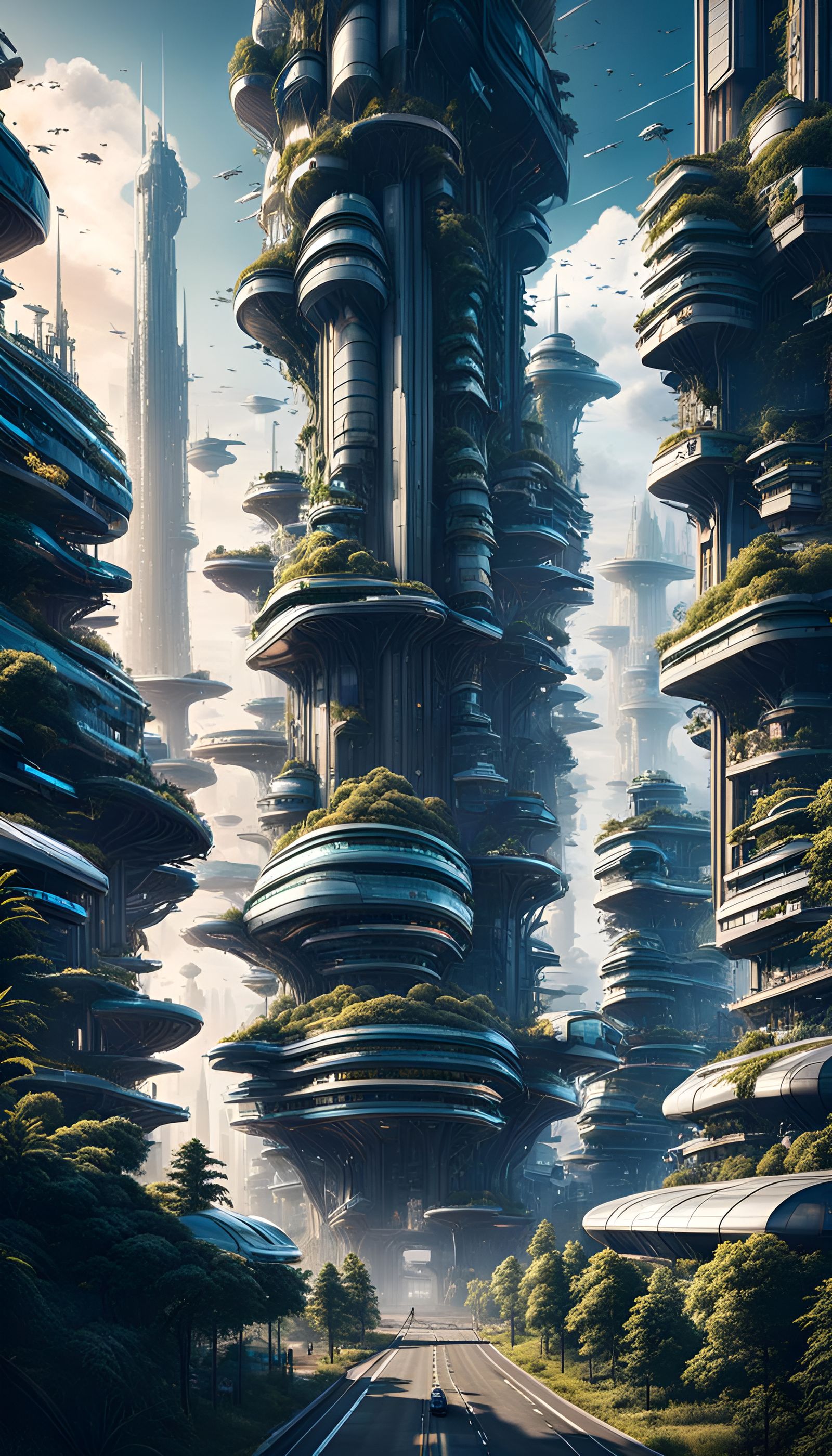Ecological Metropolis: A Futuristic Utopia