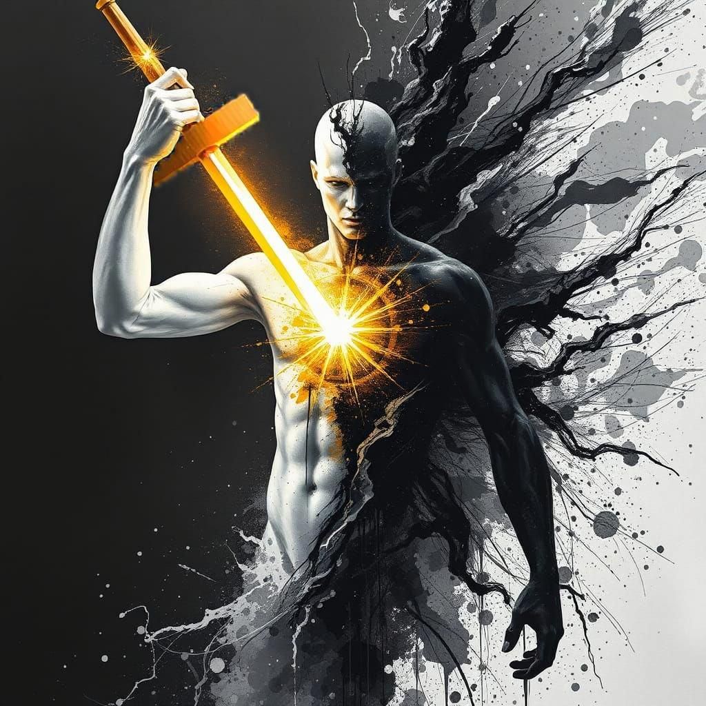 Shimmering Yellow Gold Metal Texture