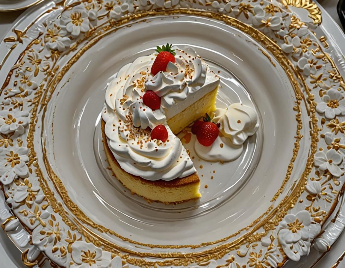 Delicious Tres Leches Cake in 8k