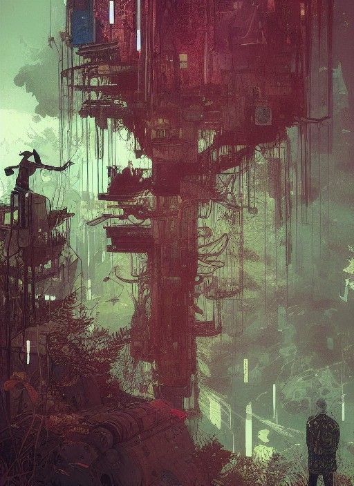 Melancholy Matte Photograph in Hyperdetailed Style