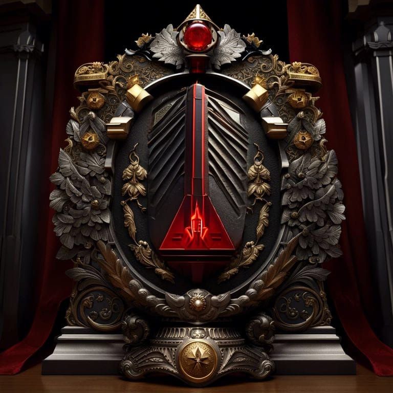 Brotherhood of Nod Obelisk of Light Coat of Arms