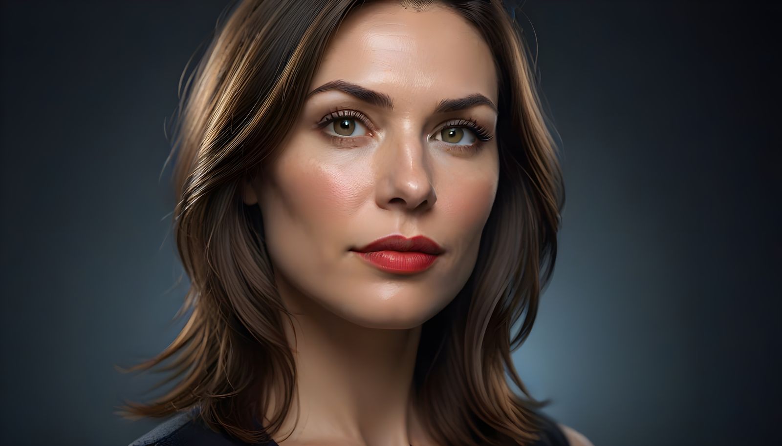 Emmeline Grace Arrow Studio Portrait with Dynamic Lighting