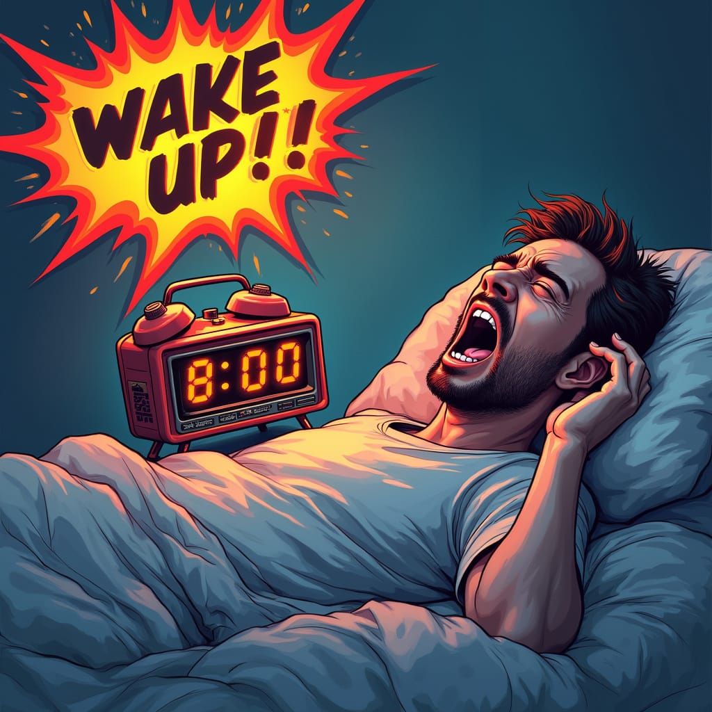 Sleeping Chaos: Woke Up by a Jarring Alarm Clock