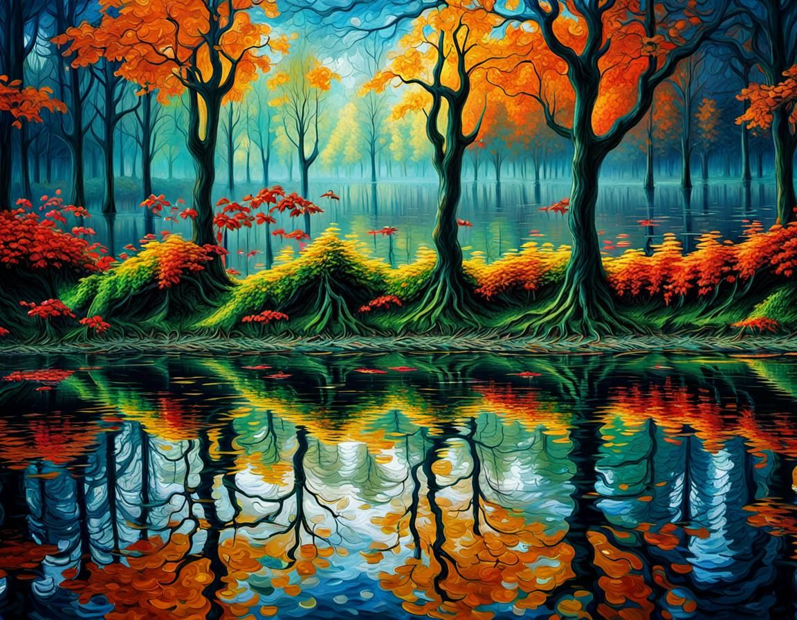 Lost in my reflections