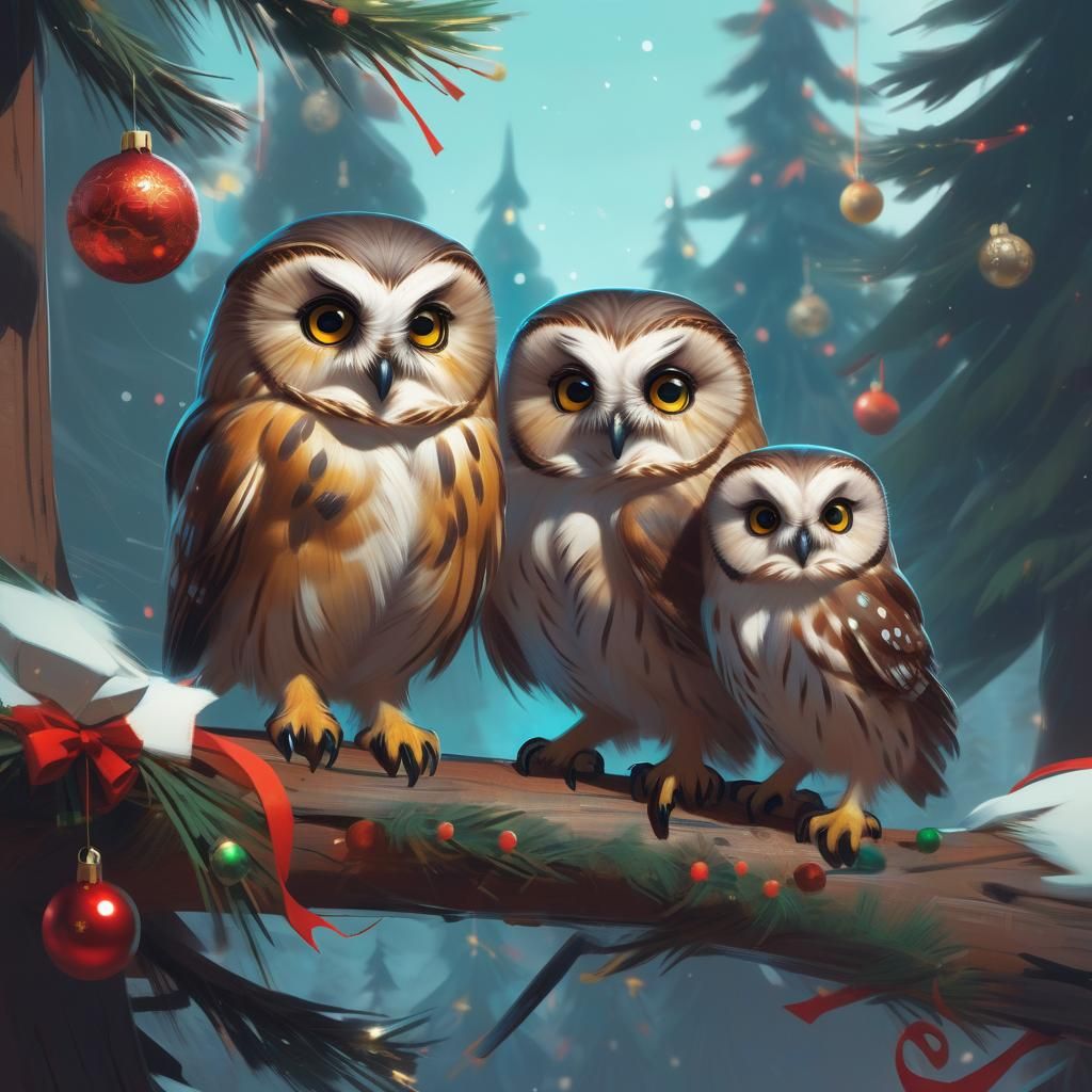 Decorating the forest