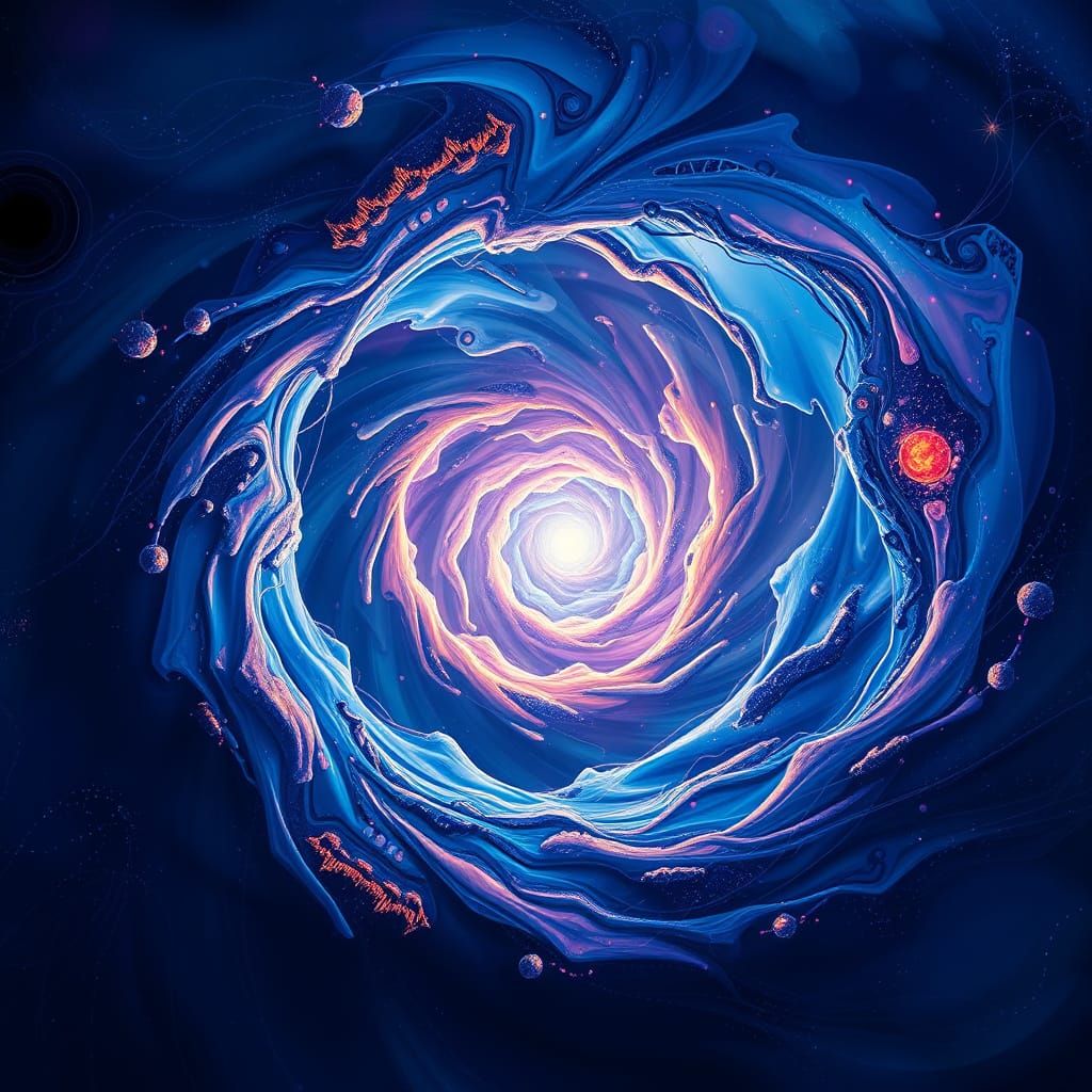 Cosmic Whirlpool of Wonder