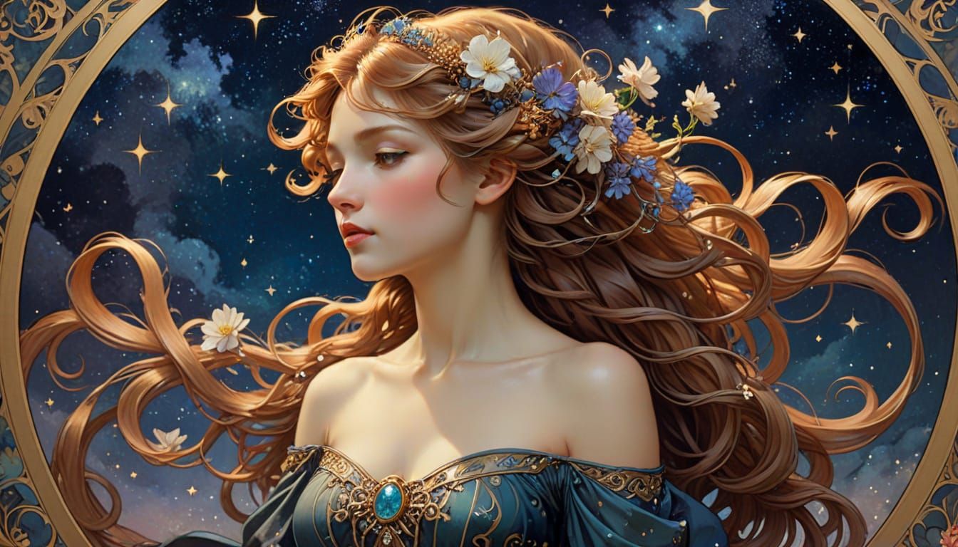 Celestial Portraits, Art Nouveau