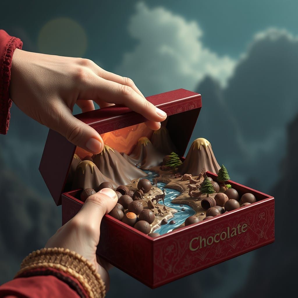 Chocolate Box Reveals Magical Landscape