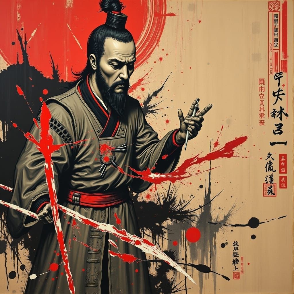 Terracotta Army: Traditional Chinese Illustration