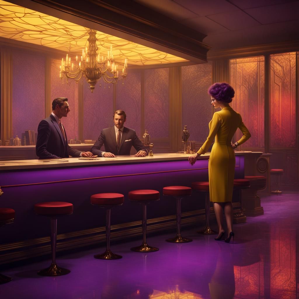 Mad Men: Dark Fantasy Concept Art in 8k