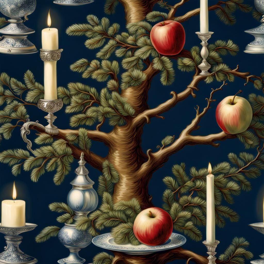 Glamorous Christmas Tree in Romantic Winter Style