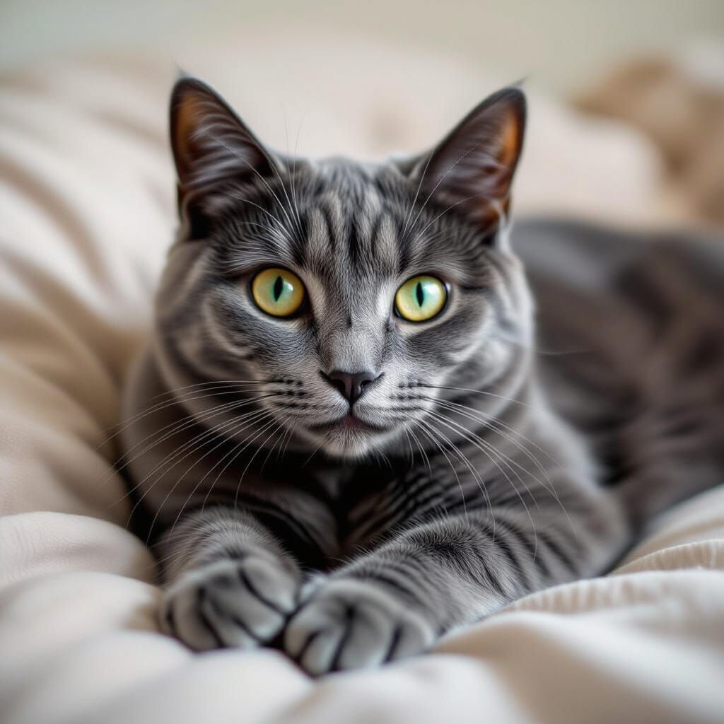 A Gray Cat