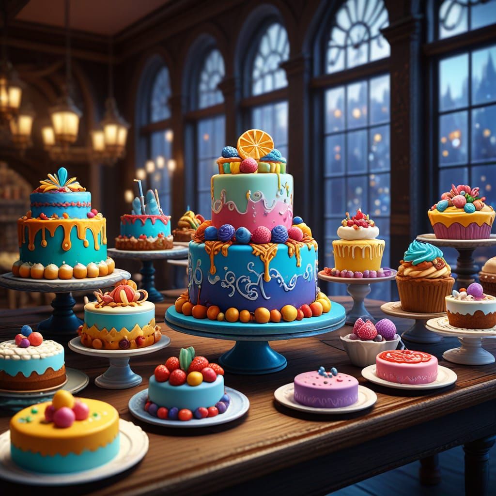 Fantasy Cake Decorating Day Masterpiece