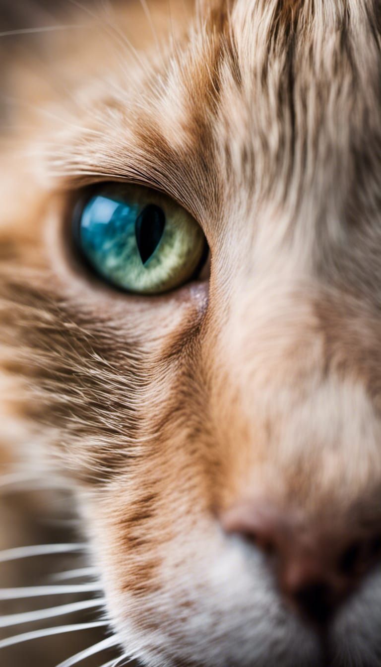 Cat Eye Health Close-Up: Professional DSLR Photography
