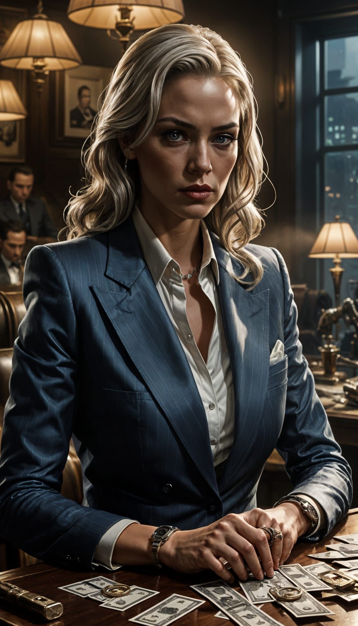 Ruthless Mob Boss Silvermane as Jennifer Holland