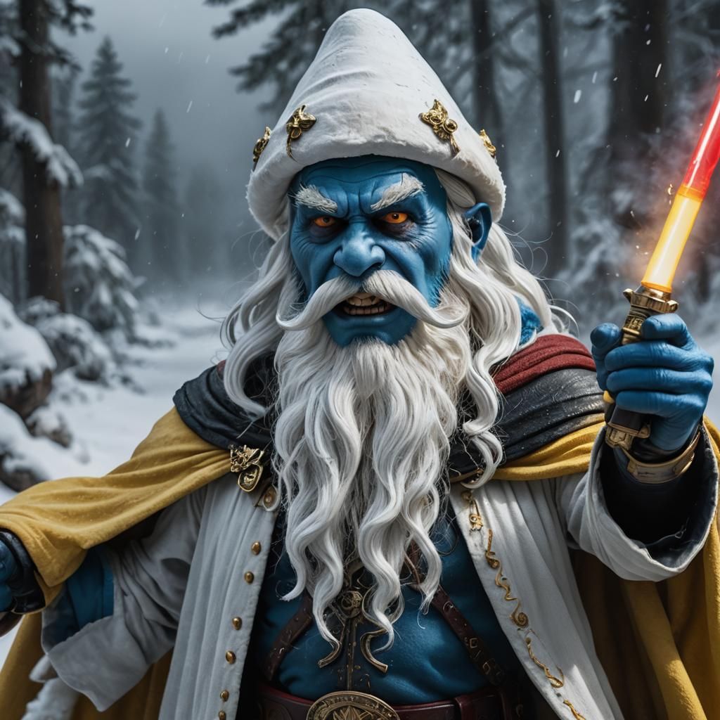 Sith Wizard Smurf