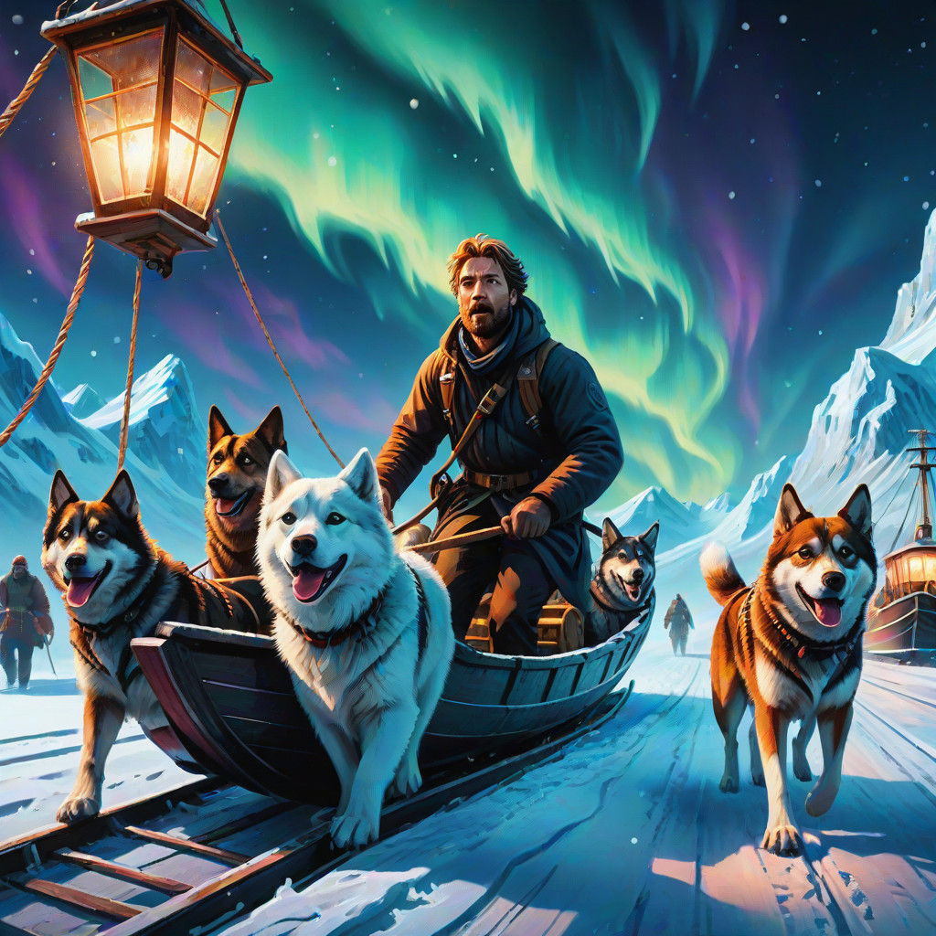 Frozen Shipmates Emerge from Icy Wrecks