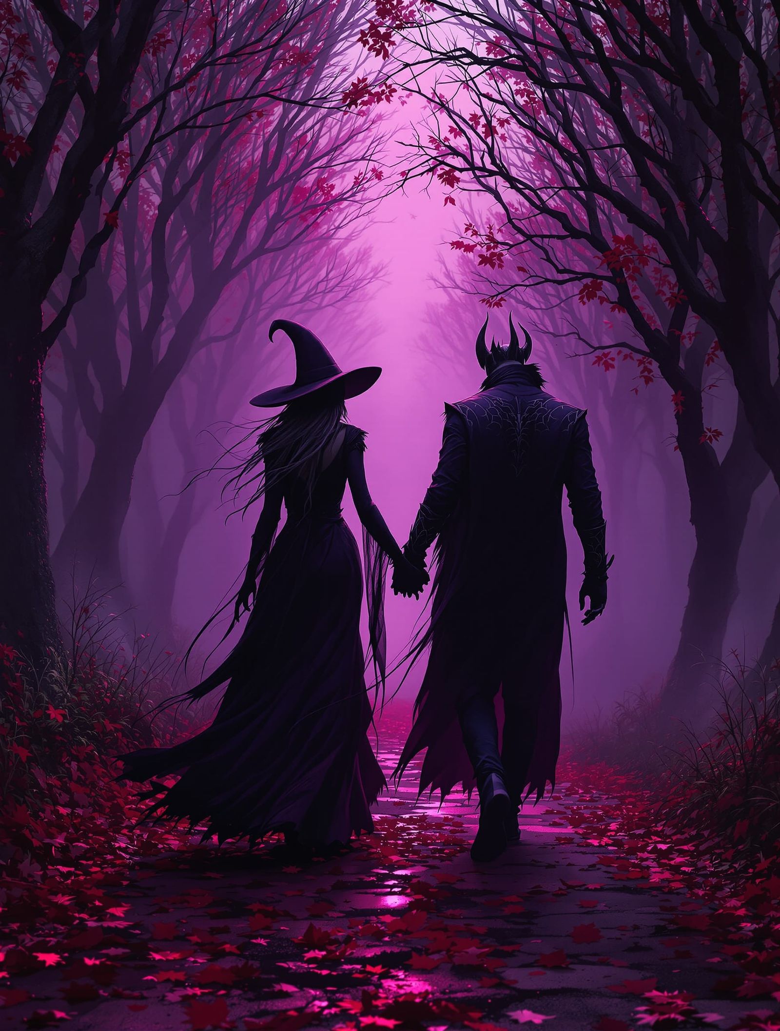 Demon King & Witch Walk Spooky Road